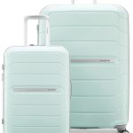 Samsonite Freeform Hardside Expandable with Double Spinner Wheels， Checked-Large 28-Inch， Black
